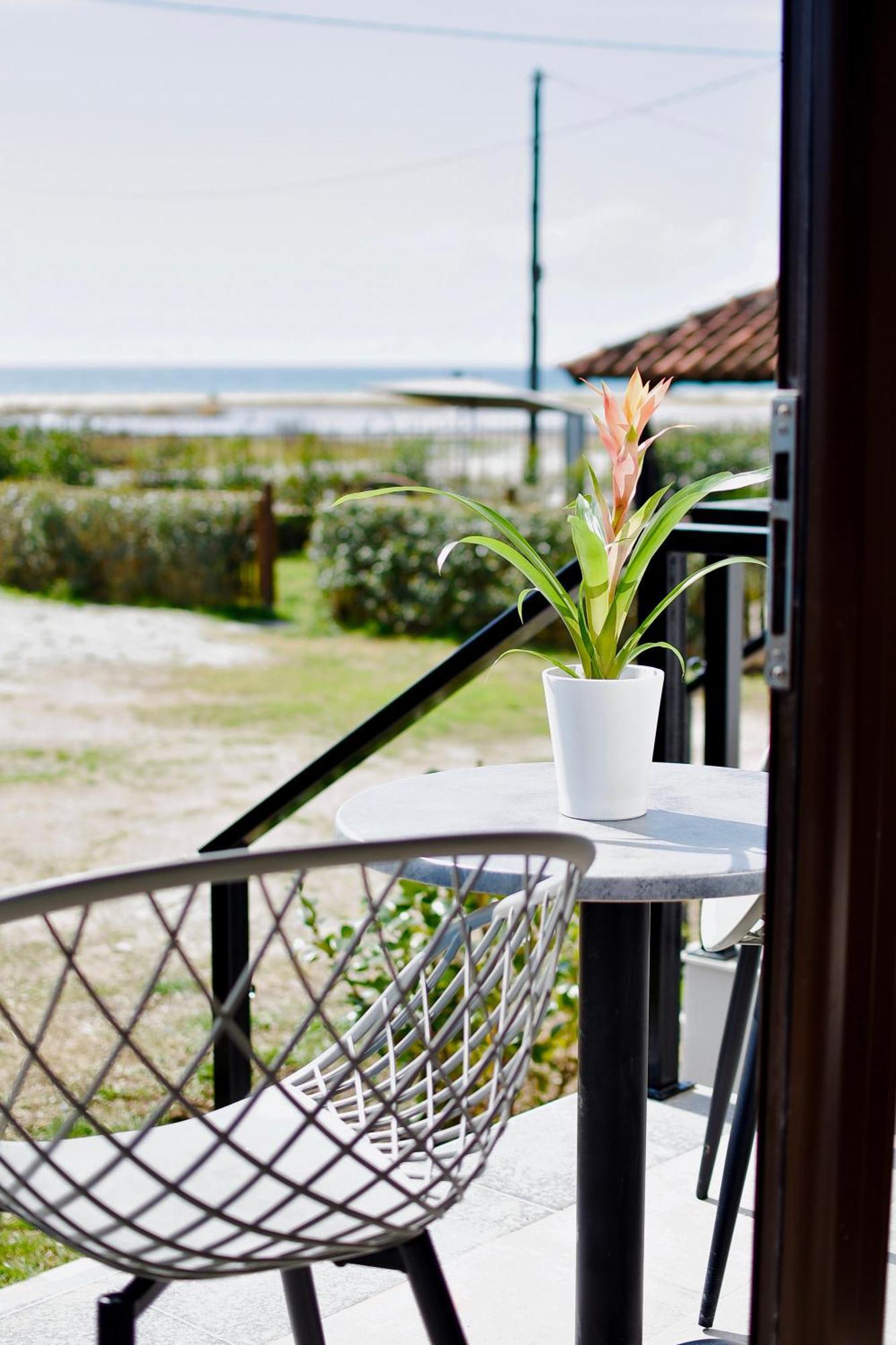 Room Nine 9 Beachfront Apartments Nea Kallikrateia Eksteriør billede